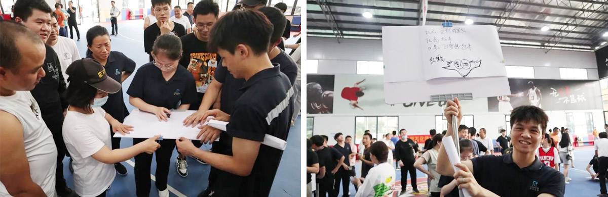 快乐运动，，，，高效事情——尊龙凯时十五周年庆趣味运动会