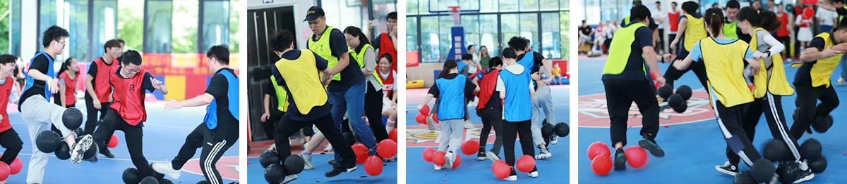 快乐运动，，，，高效事情——尊龙凯时十五周年庆趣味运动会